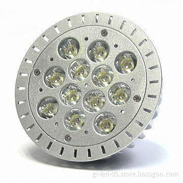 LED Spotlight with 12W LED Consumption and 47 to 63Hz Frequency Range